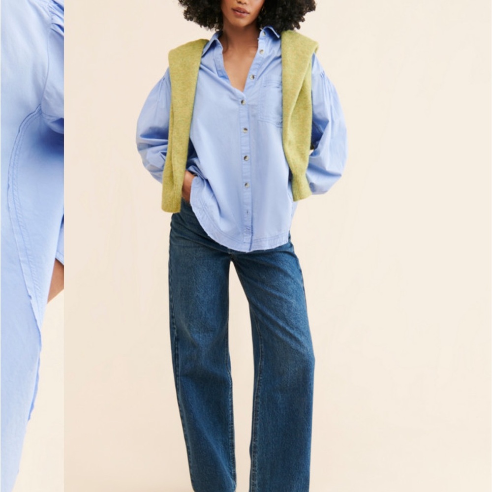 FP We The Free Happy Hour Poplin Top!